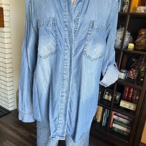 Light Blue Denim Shirt